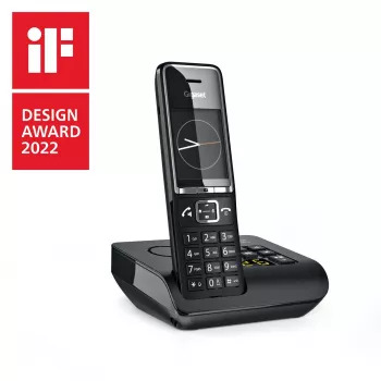 Gigaset Comfort 550A bežični telefon s automatskom tajnicom, crni