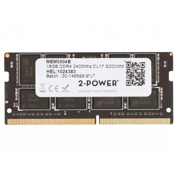 2-POWER MEM5504B 16 GB DDR4 2400 MHz SODIMM RAM modul za prijenosno računalo