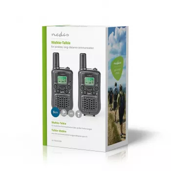 Nedis set voki-tokija WLTK0500BK domet 5 km 8 kanala PMR446