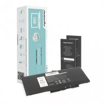 MITSU baterija MYJ96 za Dell Latitude 7390 7490 - 7200 mAh (53 Wh)