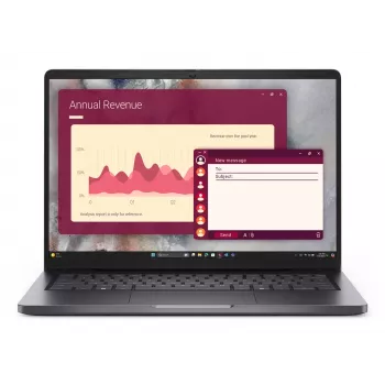 Dell Pro 14 PC14250 prijenosno računalo - Intel Core 5 220U, 16GB RAM, 512GB SSD, 14,0 inch FHD+ zaslon, Windows 11 Pro, 3 godine ProSupport