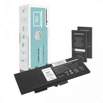 MOVANO baterija GJKNX za Dell Latitude 5280 5480 5490 5590 - 6000 mAh (46 Wh)