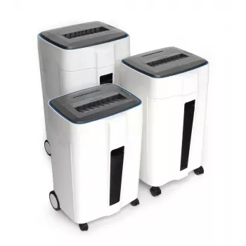 WALLNER uništavač dokumenata HD-120 C2 unakrsni rez, 12 listova, 21L, crni