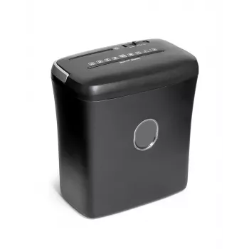 WALLNER Shredder XD1012 CD unakrsni uništavač dokumenata, 6 listova, 10 L, crni