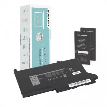 MOVANO baterija DJ1J0 C27RW za Dell Latitude 7280 7290 7380 7390 7480 7490 - 11,4V - 3000 mAh (34 Wh)