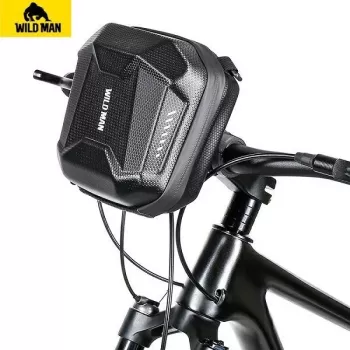 WILDMAN E18 3L biciklistička okvirna torba, crna