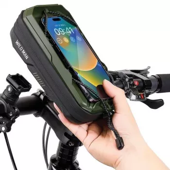 WILDMAN GX330 biciklistička torba na okviru s držačem za telefon, zelena