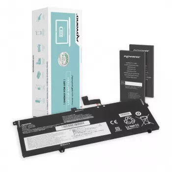 MOVANO baterija L18C6PD1 L18M6PD1 za Lenovo ThinkPad X13 X390 X395 - 4220 mAh (48 Wh)