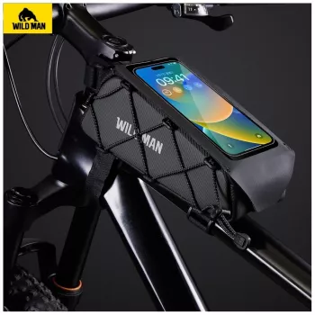 WILDMAN GX100 torba za okvir bicikla – crna
