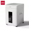 Deli ET081 Cross-Cut Paper Shredder, 8 Sheets, 15L, Black