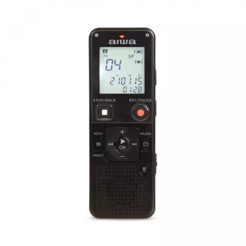 AIWA DVR-A600 Digital Voice Recorder 8GB Black