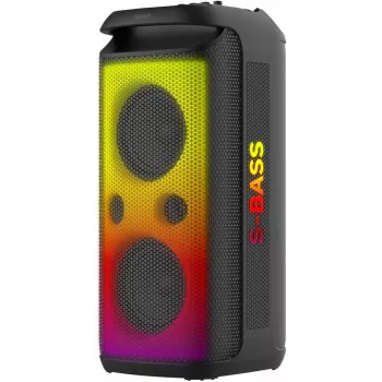 SENCOR Partycon BOOST Power 250W prijenosni Bluetooth party zvučnik s TWS, IPX4, LED, FM radio, karaoke, mikrofon