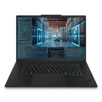 Lenovo ThinkPad P1 Gen 9 21UE000LGE Mobile Workstation, 16 inch WUXGA IPS, Intel Core Ultra 7 356H, 32GB LPDDR5x, 1TB SSD, NVIDIA RTX PRO 1000 Blackwell 8GB, Windows 11 Pro, German keyboard