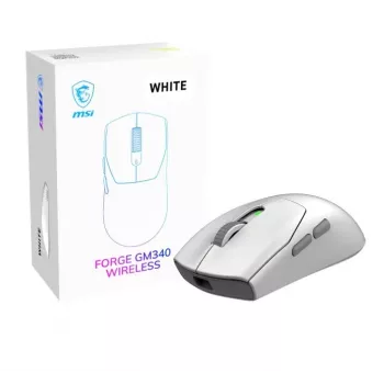 MSI Forge GM340 bežični gaming miš bijeli