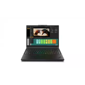 Lenovo ThinkPad P16 Gen 3 21RQ005TGE Laptop, 16 inch WUXGA IPS, Intel Core Ultra 7 255HX, 64GB DDR5, 512GB SSD, NVIDIA RTX PRO 2000 Blackwell 8GB, Windows 11 Pro, German keyboard