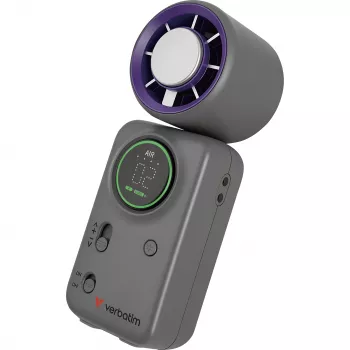 Verbatim Cool'n'Go Ice Touch Mini ručni ventilator (ljubičasto/sivo)