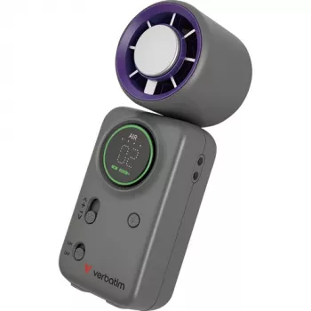 Verbatim Cool'n'Go Ice Touch Mini ručni ventilator (ljubičasto/sivo)