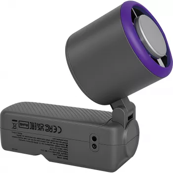Verbatim Cool'n' Go Ice Touch Pro ručni ventilator sivi/ljubičasti