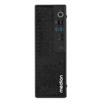 Medion 10026214 PICOWORX T80III MD340101 mini PC, Intel Processor N100, 16GB RAM, 512GB SSD, Windows 11 Pro, Wi-Fi 6, crni
