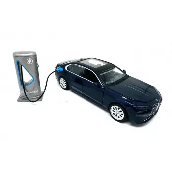 PULIO Auto MSZ 1/32 BMW i7 Light & Sound diecast model automobila