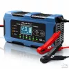 Qoltec 52669 inteligentni punjač baterija 12V 6A s funkcijom popravka za AGM GEL LiFePO4