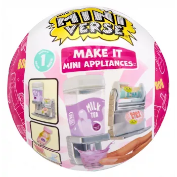MGA Miniverse Make It Mini Boba Machine DIY kreativni set