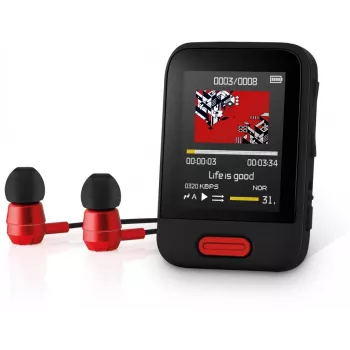 SENCOR SFP 7716BK 16GB prijenosni MP3/MP4 player s Bluetoothom, 1,8