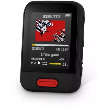 SENCOR SFP 7716BK 16GB prijenosni MP3/MP4 player s Bluetoothom, 1,8