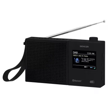 SENCOR SRD 7790B DAB+ radio s FM, Bluetooth, USB, 2,4