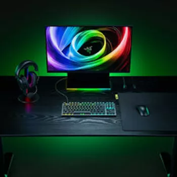 Razer Huntsman V3 Tenkeyless 8KHz gaming tipkovnica - njemački raspored (QWERTZ), Razer Analog Optical Switches Gen-2, Chroma RGB, crna