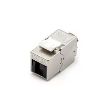 DIGITUS DN-93615-D CAT 6A keystone modul, oklopljen, bez alata, 10GBase-T, 500 MHz, cink lijevani, pozlaćeni kontakti, T568A/B, PoE++ spreman