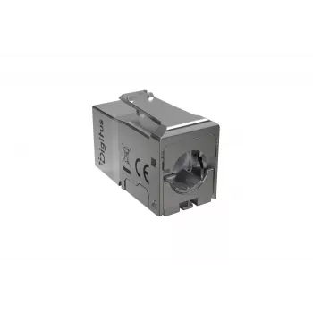 DIGITUS Keystone modul Cat. 6A, oklopljen, bez alata, RJ45, srebrni