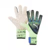 PUMA Ultra Ultimate 1 NC vratarske rukavice, Green Flash White Blue Glimmer, 9.5