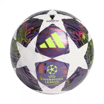 adidas UCL 25/26 Final Pro Sala futsal lopta ljubičasto/bijelo