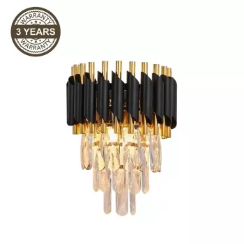 WALL LANNA 2200091-W 2XE14 BL zidna lampa, 2x E14, mat crna