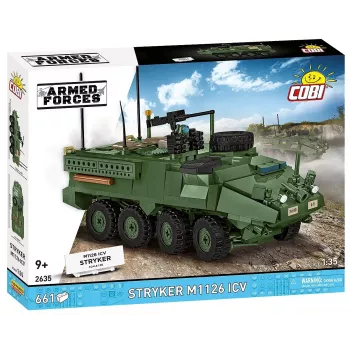 COBI Stryker M1126 ICV (mjerilo 1:35) – detaljan modelarski set vojnog vozila