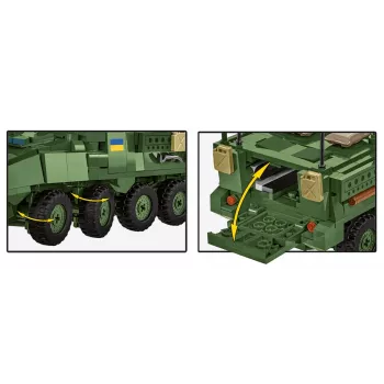 COBI Stryker M1126 ICV (mjerilo 1:35) – detaljan modelarski set vojnog vozila