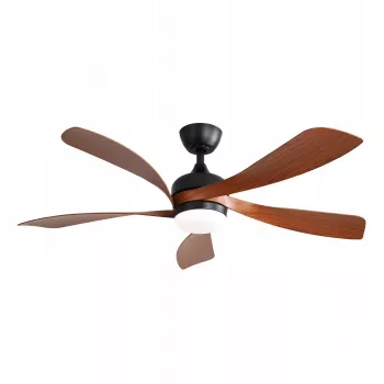 Extralink Grand Walnut 52 pametni WiFi stropni ventilator, orah, 132 cm, upravljanje putem aplikacije