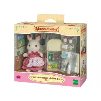 Epoch Sylvanian Families Chocolate Rabbit Mother kuhinjski set