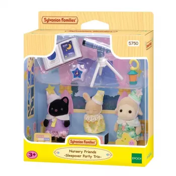 Sylvanian Families set za igru kućica na drvetu za zabavu s noćenjem