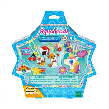 EPOCH Aquabeads set privjesaka i ukrasa - više od 600 perlica, 10+ dizajna, kreativni set s aktivacijom vodom za djecu od 4 godine