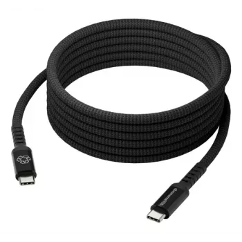 dbramante1928 Copenhagen USB-C na USB-C pleteni kabel 1m crni