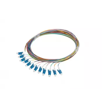 LANBERG Pigtail SM LC/UPC Semi-Tight 9/125 G657A1 12x2m višebojni