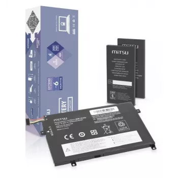 MITSU Battery 01AV411 for Lenovo ThinkPad E470 E475 3650 mAh (40 Wh) 10.95V