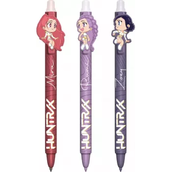 KIDS K-Pop Demon Hunters Gel Pen Set 3-Pack | 0.7mm Assorted Colours