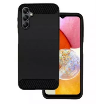 iLike Samsung Galaxy A14 5G futrola Carbon Black - TPU stražnja futrola s teksturom karbonskih vlakana