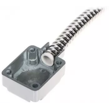 DELTA ATLO-KP-11X400 Metal Cable Protection Sleeve, Stainless Steel, Silver