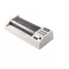 DELI E3895-EU A3 uredski laminator | topla i hladna laminacija valjcima 250 mm/min, maks. 125 mikrona, protiv zaglavljivanja, crno-srebrni