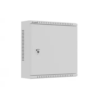 LANBERG TPR-10 zidni instalacijski ormarić 400x400x140 mm sivi montiran s perforiranom montažnom pločom