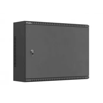 LANBERG TPR 19 zidni 4U mrežni ormar s mesh vratima 560x420x180 mm crni (sastavljen)